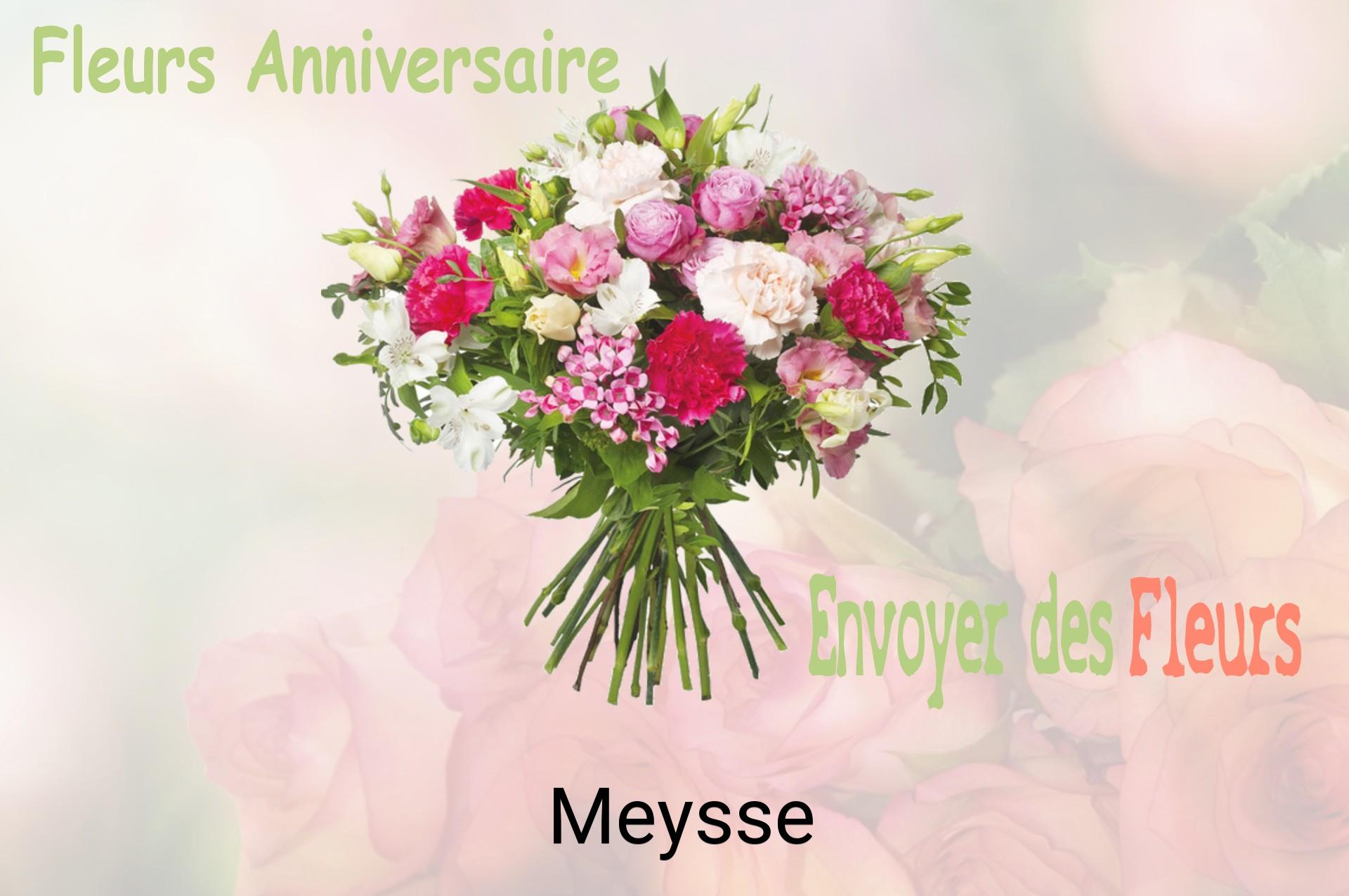 Bouquet de fleurs d’anniversaire livré à Meysse